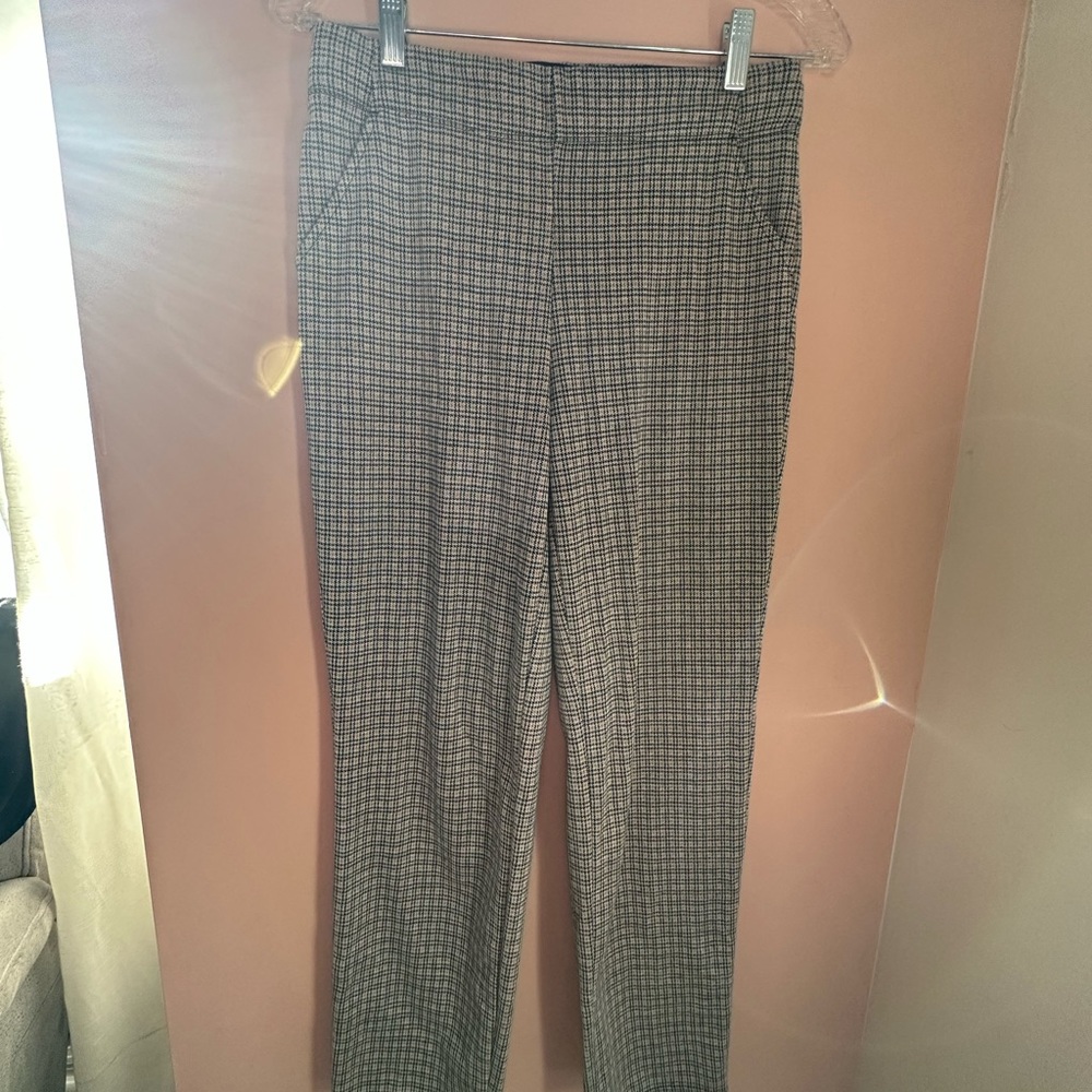 patterned slacks